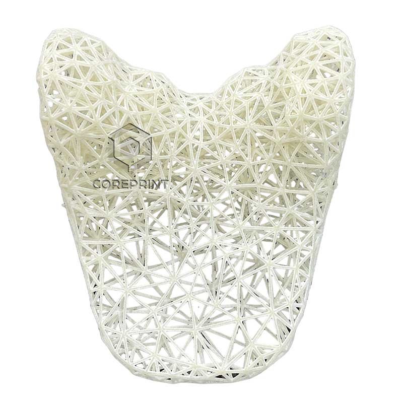 3D printing of white nylon pillow cores